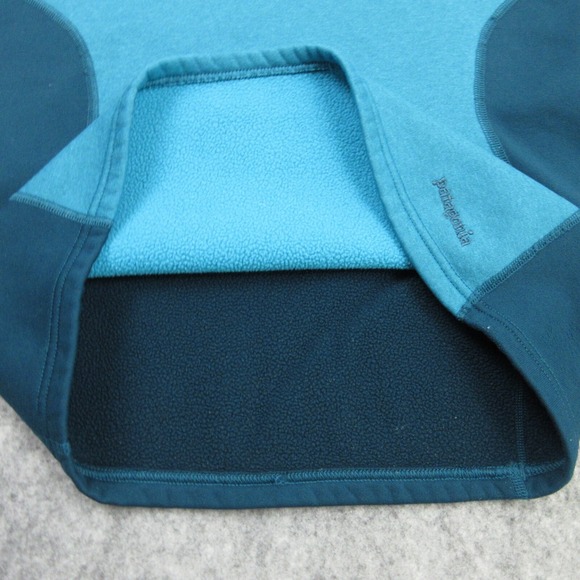Patagonia Capilene Pullover Women XS 4 Expedition Polartec Zip Neck‎ Jacket Blue - Picture 5 of 15